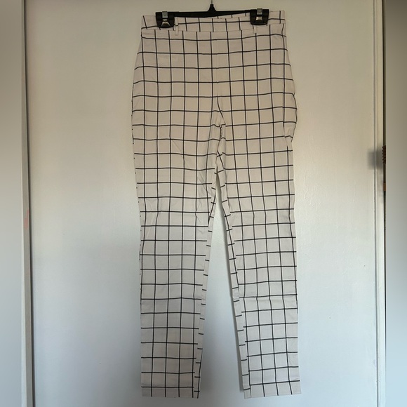 Forever21 checkered/striped pants - Picture 1 of 9